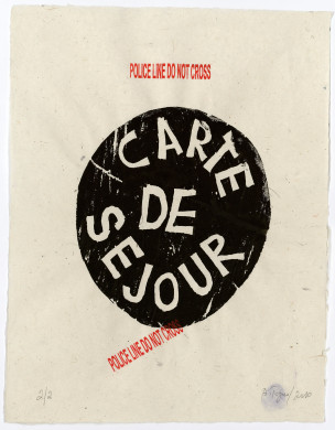 Barthélémy TOGUO, Carte de séjour