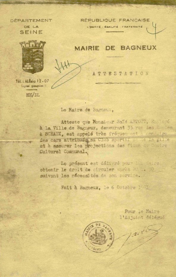 Laisser passer de Saïd Abtout