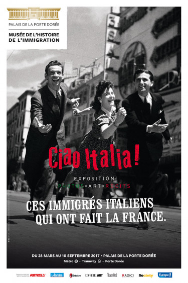 Affiche exposition Ciao Italia