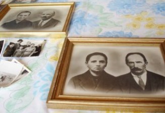 Les grands-parents et les arrières grands-parents de Giorgio Molossi, vers 1910