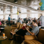 Ukrainians aboard Corsica Linea's "Méditerranée" ferry, May 2022