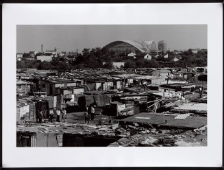 Photographie des bidonvilles de Nanterre par Jean Pottier