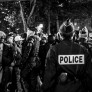 Opération dite de «mise à l'abri» des réfugiés installés dans les divers camps du nord de Paris. Photo Michael Bunel