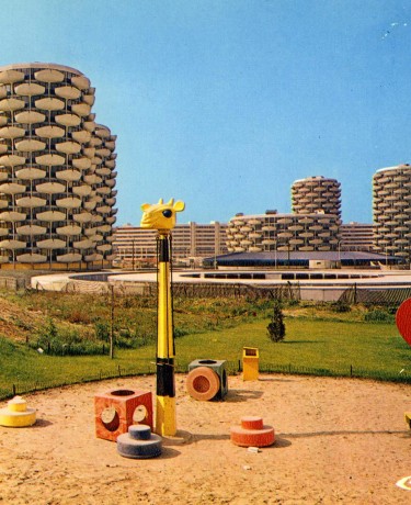 Carte postale de la cité Les Choux à Créteil