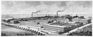 Au tournant du XXè siècle, l'entreprise Haviland & Cie (fondée par l'américain David Havilland et reprise par ses fils) devient  une des plus importante de Limoges. © Dalbis / Haviland