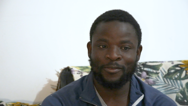 Capture d'écran de l'interview de Nababin Koné